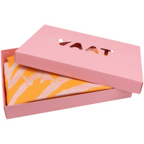 VAAT Thee-en-Keukenhanddoek-Giftset Zebra Roze-Oranje