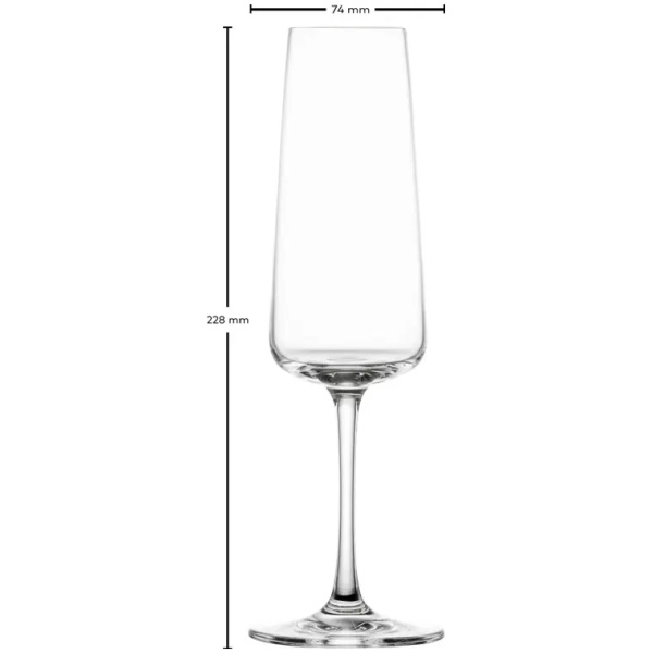 Schott Zwiesel MioVino Champagneflute met MP-7-0.26Ltr-4 stuks - Afbeelding 2