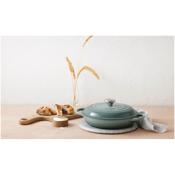 Le Creuset Campagnard Signature Seasalt-30cm - Afbeelding 2