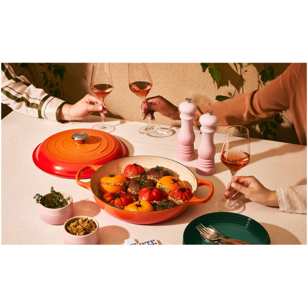 Le Creuset Campagnard Signature Oranjerood-30cm - Afbeelding 2