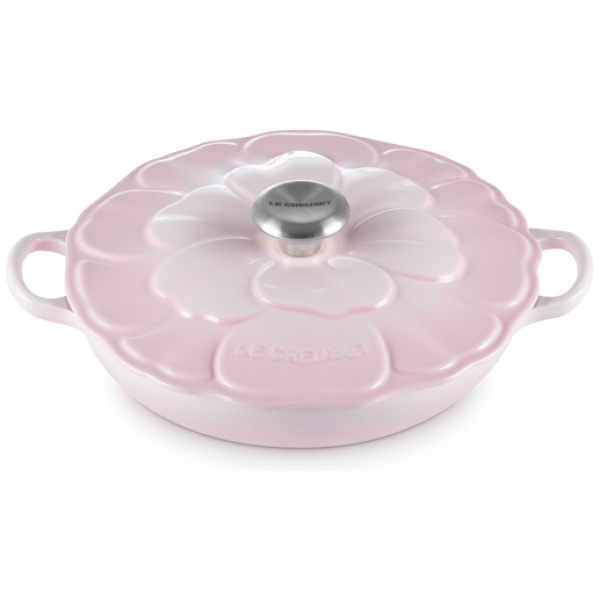 Le Creuset Campagnard Signature Bloesem Shellpink-26cm