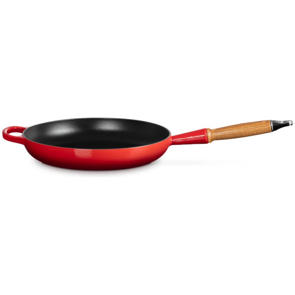Le Creuset Koekenpan Signature Kersenrood 28cm Le Creuset Koekenpan Signature Kersenrood-28cm