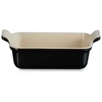 Le Creuset Ovenschaal Rechthoekig-Ebbenzwart-19cm