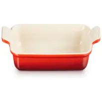 Le Creuset Ovenschaal Rechthoekig-Kersenrood-19cm