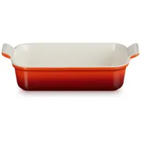 Le Creuset Ovenschaal Rechthoekig-Kersenrood-26cm