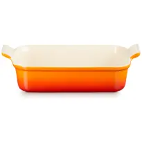 Le Creuset Ovenschaal Rechthoekig-Oranjerood-26cm