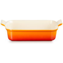 Le Creuset Ovenschaal Rechthoekig-Oranjerood-32cm