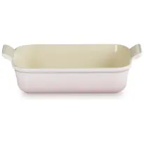 Le Creuset Ovenschaal Rechthoekig-Shellpink-26cm