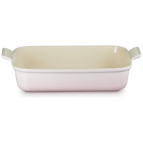 Le Creuset Ovenschaal Rechthoekig-Shellpink-32cm