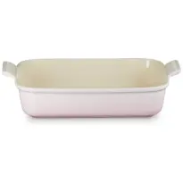 Le Creuset Ovenschaal Rechthoekig-Shellpink-32cm