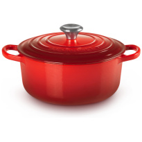 Le Creuset Braadpan Signature Kersenrood-22cm