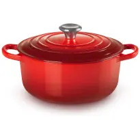 Le Creuset Braadpan Signature Kersenrood-22cm