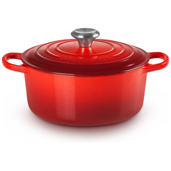 Le Creuset Braadpan Signature Kersenrood-24cm