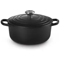 Le Creuset Braadpan Signature Matzwart-20cm