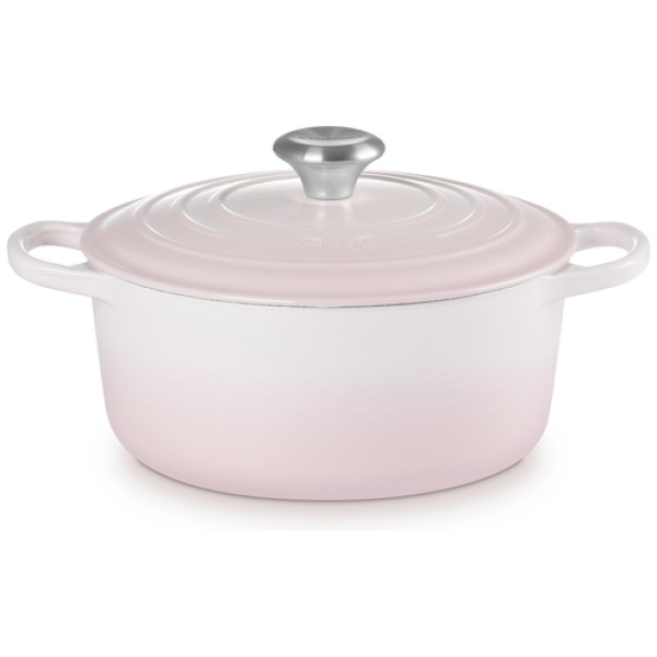 Le Creuset Braadpan Signature Shellpink-24cm