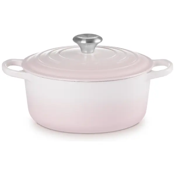 Le Creuset Braadpan Signature Shellpink-24cm