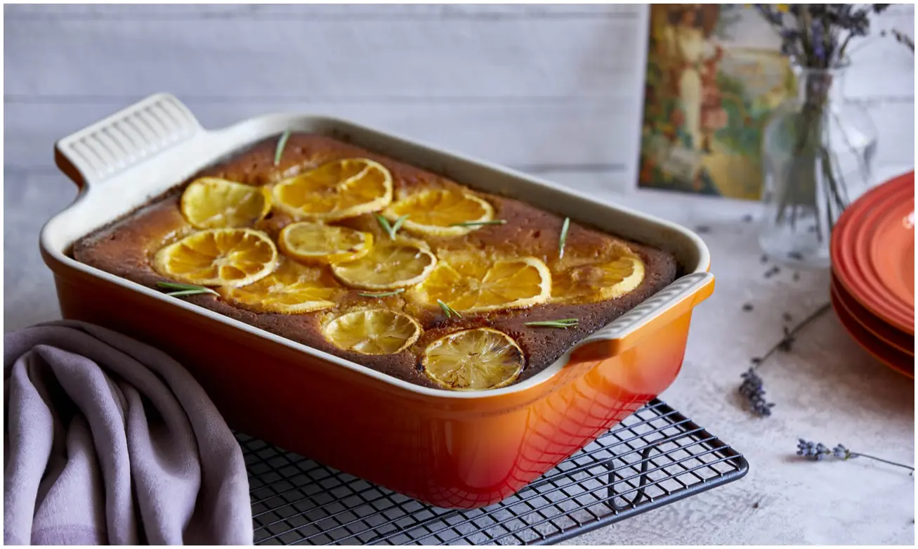 SW1102 Volcanic 1 Le Creuset Ovenschaal Rechthoekig-Oranjerood-19cm - Afbeelding 2