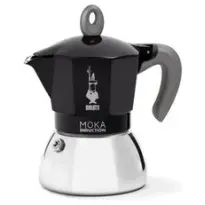 Bialetti Moka Inductie-Zwart-6-cups