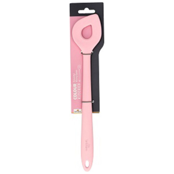 Birkmann Roerlepel met gat Zachtroze-29.5cm