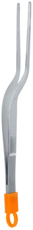 Keukenpincet geknikt met punt 16cm Keukenpincet geknikt met punt-16cm