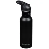 Klean Kanteen Drinkfles-Classic-Narrow 532ml-Flipsportdop-Black