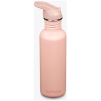 Klean Kanteen Drinkfles-Classic-Narrow 800ml-Flipsportdop-PeachParfait