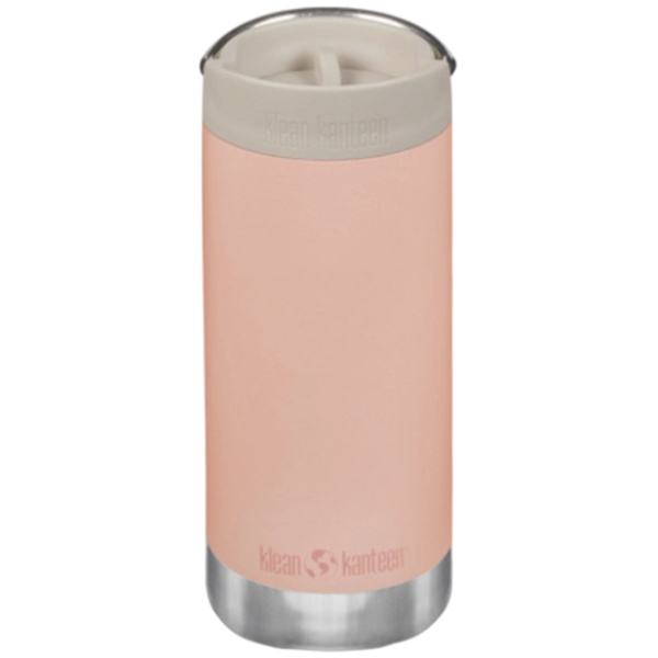 Klean Kanteen Isolatiefles TKWide-355ml-Cafe-Cap-PeachParfait