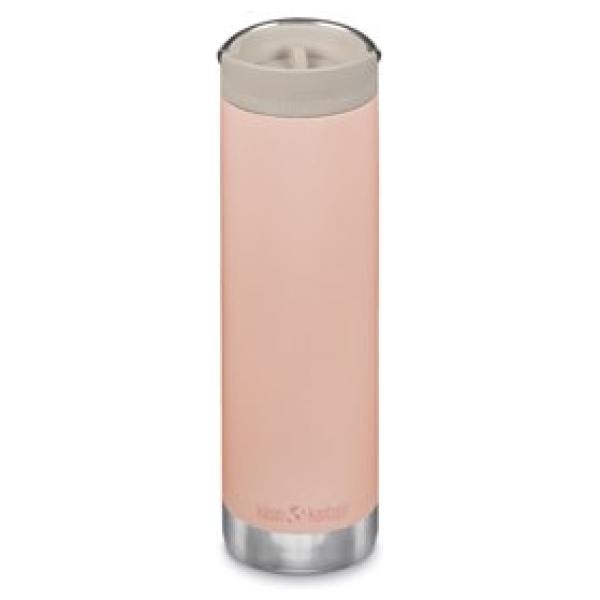 Klean Kanteen Isolatiefles TKWide-592ml-Cafe-Cap-PeachParfait
