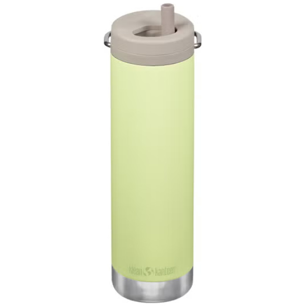 Klean Kanteen Isolatiefles TKWide 592ml-Twist-Cap-Shadow-Lime