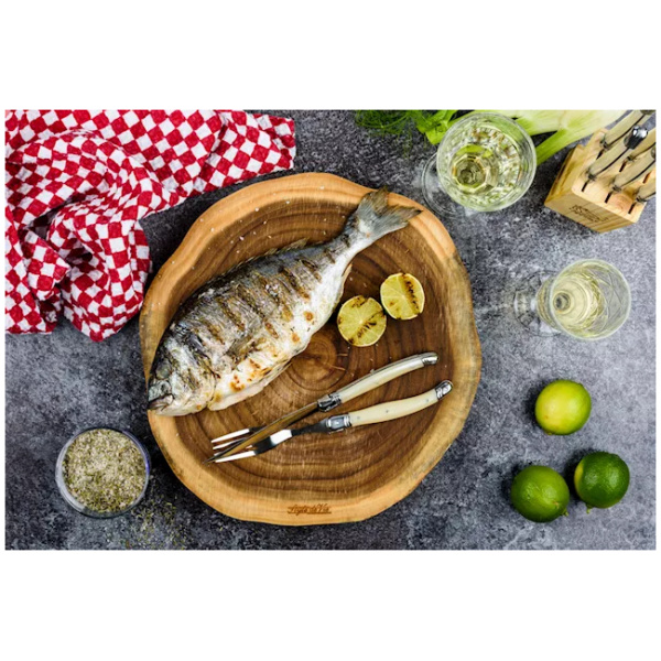 Laguiole Style-de-Vie Premium-Line Steakmessen Parelmoer 6-stuks - Afbeelding 4