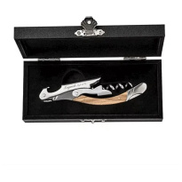 Laguiole Style-de-Vie Luxury-Line Kurkentrekker Olijfhout