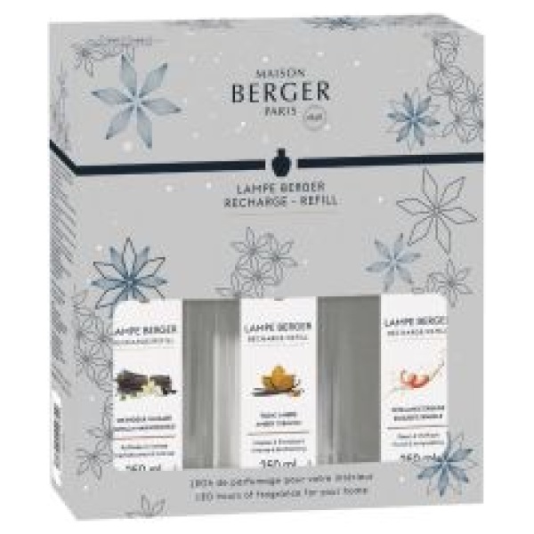 Lampe Berger Huisparfum Trio-Giftset Rosalie-250ml