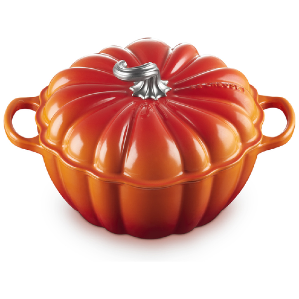 Le Creuset Braadpan Pompoen Oranjerood 24cm Le Creuset Braadpan Pompoen Oranjerood-24cm