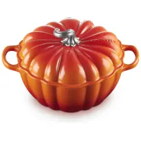 Le Creuset Braadpan Pompoen Oranjerood-24cm
