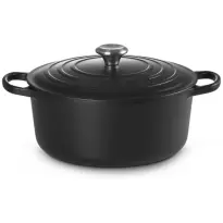 Le Creuset Braadpan Signature Matzwart 28cm 1 1 Le Creuset Braadpan Signature Mat Zwart-28cm
