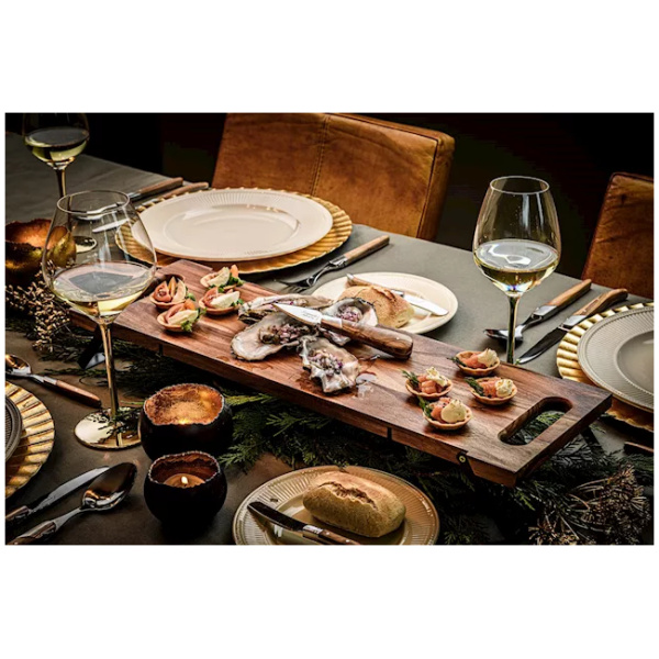 Laguiole Style-de-Vie Luxury-Line Oester Geschenkset Olijfhout - Afbeelding 3