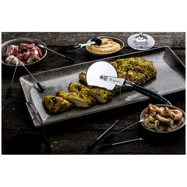 Laguiole Style-de-Vie Premium-Line Pizzasnijder Zwart - Afbeelding 2