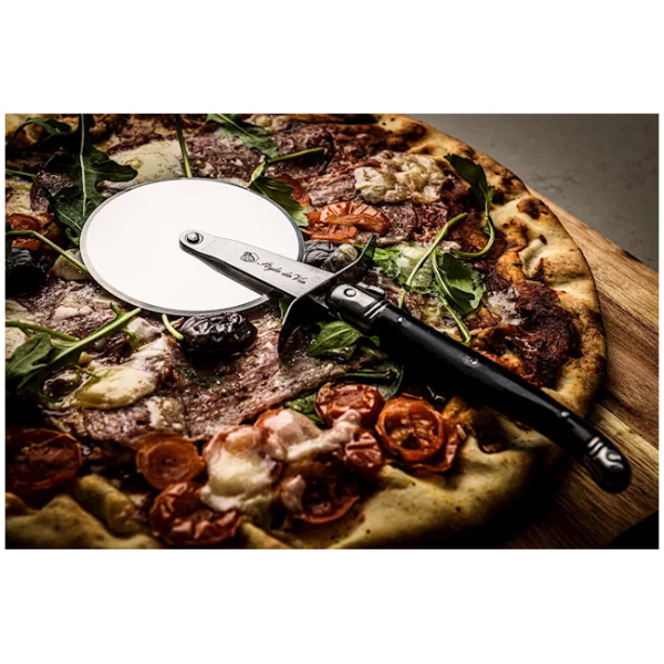 Laguiole Style-de-Vie Premium-Line Pizzasnijder Zwart - Afbeelding 4
