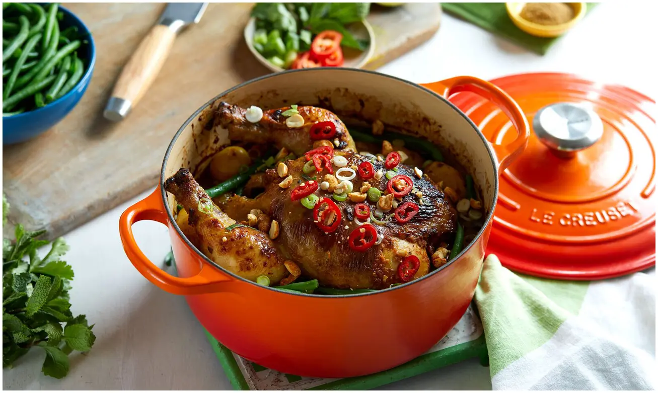 CI1177 Volcanic 02 Le Creuset Braadpan Signature Oranjerood-26cm - Afbeelding 3