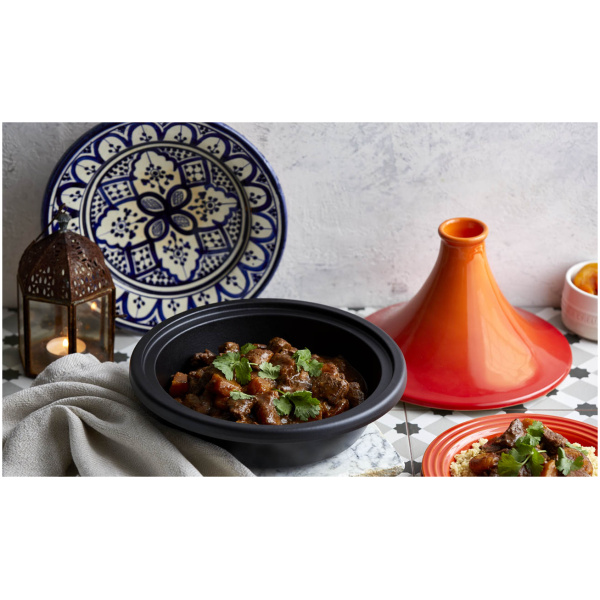 Le Creuset Tajine Signature Oranjerood-31cm - Afbeelding 2