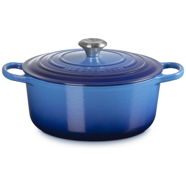 Le Creuset Braadpan Signature Azure-26cm