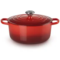 Le Creuset Braadpan Signature Kersenrood 26cm Le Creuset Braadpan Signature Kersenrood-26cm