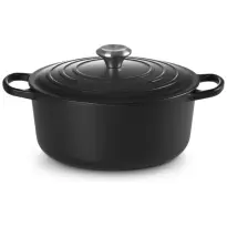 Le Creuset Braadpan Signature Matzwart 26cm Le Creuset Braadpan Signature Matzwart-26cm
