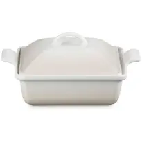 Le Creuset Heritage Ovenschaal met deksel-Meringue-23cm