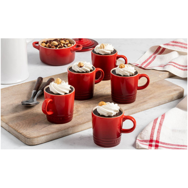 Le Creuset Koffiemok Kersenrood-0.35L - Afbeelding 2