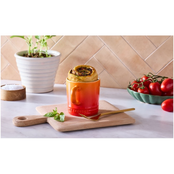 Le Creuset Koffiemok Oranjerood-0.35L - Afbeelding 2