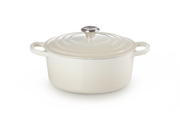 Le Creuset Braadpan Signature Meringue 26cm Le Creuset Braadpan Signature Meringue-26cm