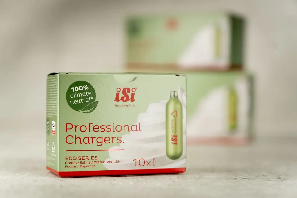 Slagroompatronen iSi Eco Serie 10 stuks Slagroompatronen iSi Eco-Serie 10-stuks