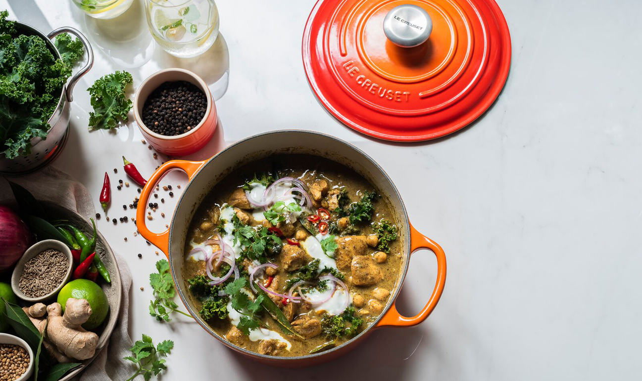 CI1177 Volcanic 13 Le Creuset Braadpan Signature Oranjerood-30cm - Afbeelding 2