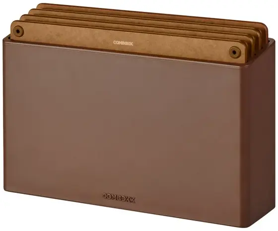 Combekk Snijplankenset Bruin 4 stuks Combekk Snijplankenset Bruin-4-stuks